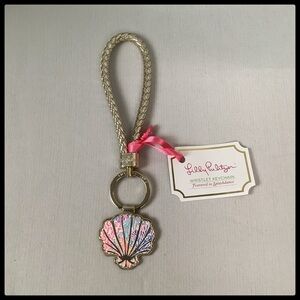 NWT Lilly Pulitzer wristlet keychain